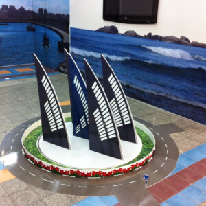 שלט מודולארי לתצוגה