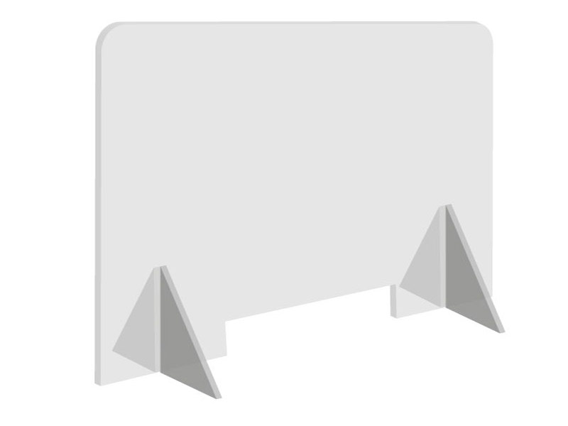 מחיצת פרספקס 100-80